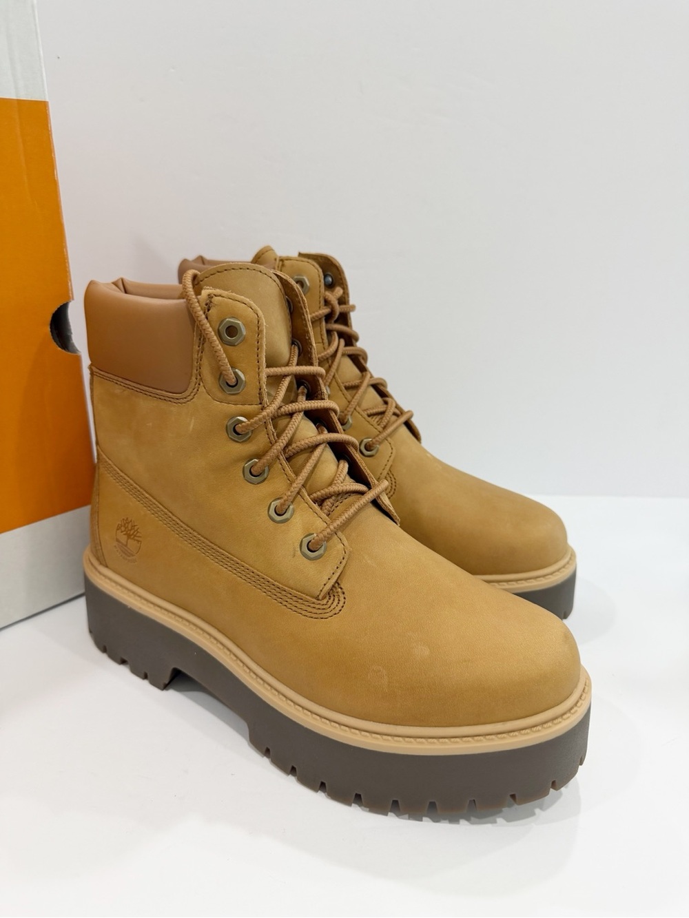 Timberland Women's Stone Street 6-Inch Waterproof Platform Boots
